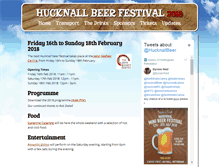 Tablet Screenshot of hucknallbeerfestival.co.uk